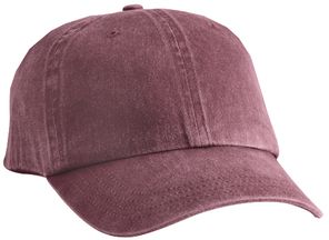 Port & Company� Adult Unisex Unstructured Low Profile 100% Cotton Twill Pigment-Dyed Cap
